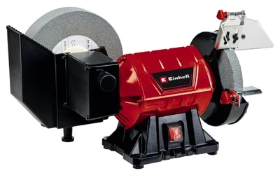 Верстат точильний, Einhell TC-WD 200/150, 250 Вт диск сухої заточки 150 мм, диск вологої заточки 200 мм, вологе/сухе заточування