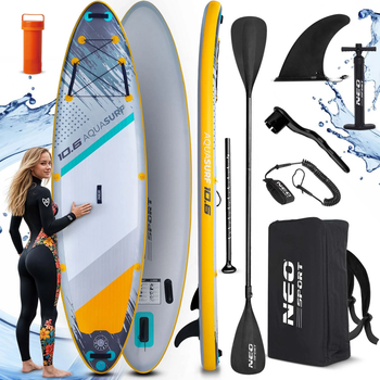 Надувна SUP дошка (Сапборд) Neo-Sport 170205 Aquasurf 320 х 84 х 15 см