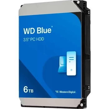 HDD 6000Gb, 5400rpm, WD Blue, 256M, SATA III (WD60EZAX)