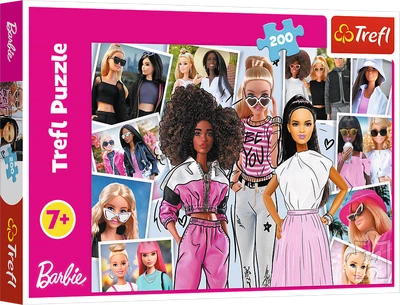 Пазли дитячі У світі Барбі Barbie Trefl 13301 200 шт. Різнокольоровий shop (5900511133011)