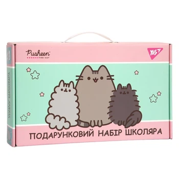 Набор канцелярии Подарочный набор школьника Pusheen YES 450245 Разноцветный shop (5056574474476)