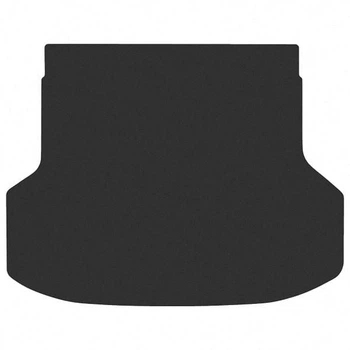 Двошарові килимки Sotra Premium Black для Kia Ceed (mkIII)(універсал)(не гібрид)(без сабвуфера)(багажник) 2018→ (ST 91429-CH-Black)