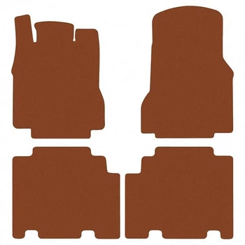 Двошарові килимки Sotra Premium Terracotta для Mercedes-Benz A-Class (V168)(long)(2 ряд роздільний) 2001-2004 (ST 91393-CH-Terra)