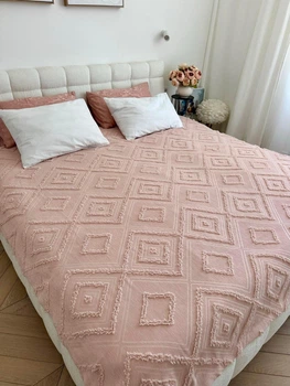 Покрывало «Diamond Nordic» 200×220 см, тускло-розовый DN200220DP