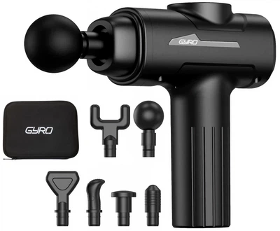 Перкусійний масажер GYRO Muscle M7 Gun Massager Black (GYRO-M)
