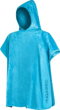 Рушник пончо Aqua Speed KID'S PONCHO блакитний 70x120см (145-02-70х120)
