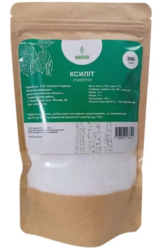 Ксилитол (Берёзовый сахар) 300 г TM Ahimsa