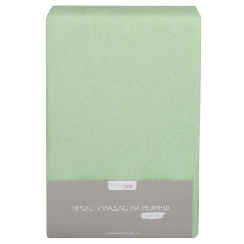 Простирадло Home Line 120104627 90х200 Махрові; Бавовна, Поліестер Салатовий