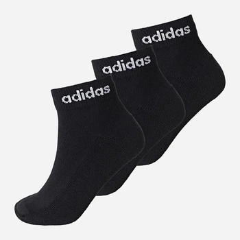 Носки женские короткие хлопковые Adidas C Lin Ankle IC1303 37-39 Black (4066746435472)