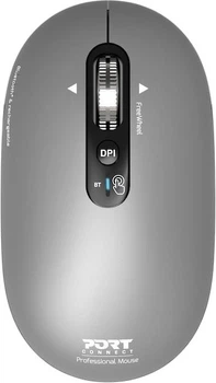 Mysz PORT Designs Pure Mac Bluetooth Gris Clair (3567049100094)