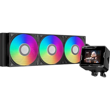 Водяное охлаждение PcCooler ARGB Black (GT360M-BKAWXX-GL)