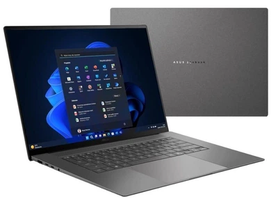 Ноутбук ASUS Zenbook S 16 UM5606GA-SR206X (90NB17H6-M00ES0) 16" OLED 3K 120Hz / AMD Ryzen AI 9 HX 370 / RAM 32 ГБ / SSD 1 ТБ / AMD Radeon Graphics / Windows 11 Pro / Zumaia Gray