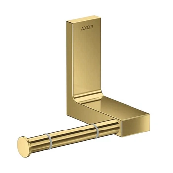 Держатель для туалетной бумаги HANSGROHE AXOR Universal Rectangular баланс металл золото 42656990