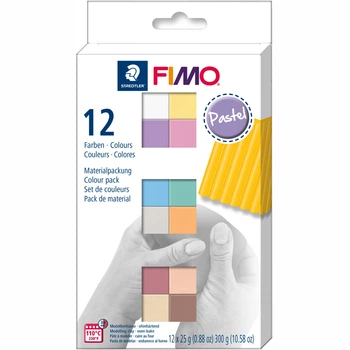 Набор пластики “Pastel Colours” 12х25г Fimo