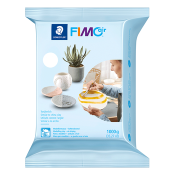 Пластика самозастывающая белая Fimo Air 1кг