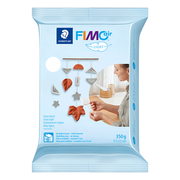 Пластика самозастывающая Light белая 350 г Fimo Air