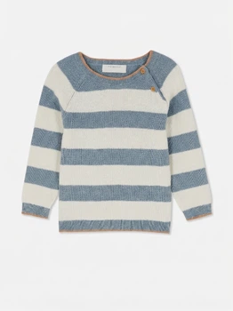 Джемпер Primark блакитний-молочний YZGLT306 92
