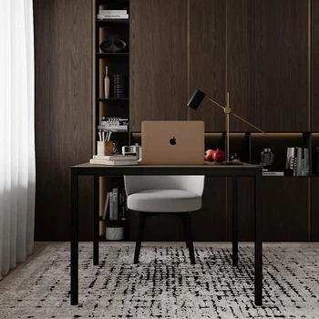 Письменный стол Brevity Loft mid Art in Head Дуб Винтаж оксид + черный 90Х75Х67 см
