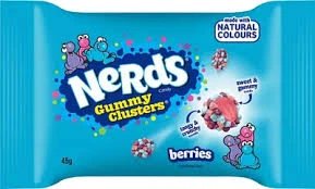 Конфеты Nerds Gummy Clusters ягодные 45 г 11230000311070