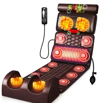 Електричний масажний матрац Relax Heat Vibro для спини та тіла з підігрівом і вібрацією
