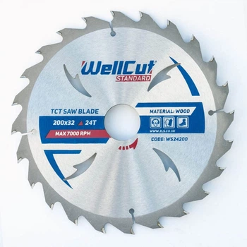 Пильный диск 200х32 24Т по дереву Standard WellCut (018036)