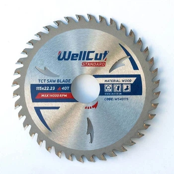 Пильный диск 115х22,23 40Т по дереву Standard WellCut (017975)