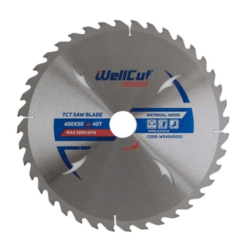 Пильный диск 400х50 40Т по дереву Standard WellCut (018088)