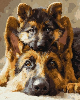Картина по номерам Вместе всегда ©art_selena_ua 40x50 KHO6944 Идейка