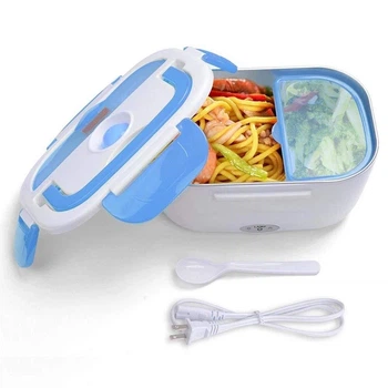 Ланч-бокс с подогревом, Ланчбокс электрический The Electric Magic Lunch Box на 2 отделения, Судок - контейнер