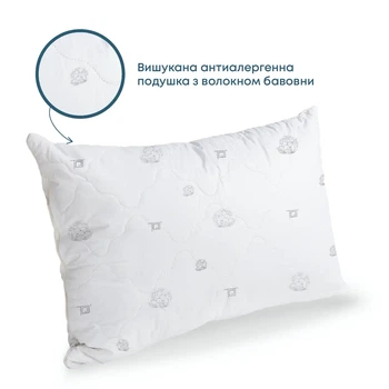 Подушка ПРИРОДА MEMBRANA PRINT COTTON 70x70 см (900 г) (3-00455_00000) 4820185675604