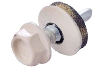 Саморіз покрівельний Apro 4.8 x 19 мм RAL 1015 (50 шт.) (9R648191015)