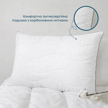 Подушка TENERGY ANTISTRESS 50x70 см (650 г) (чехол стеганый) (3-03871_00000) 2000008906180