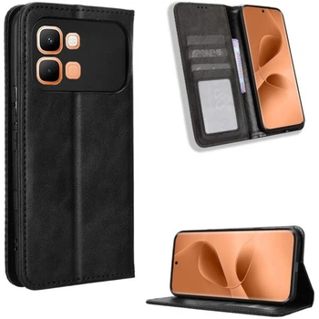 Чохол-книжка Deexe Retro Style для Infinix Note Edge - Black