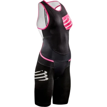 Костюм жіночий для тріатлону Compressport TR3 Aero Trisuit Wmn Black M (100078280)