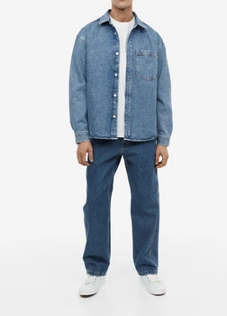 Сорочка H&M 12423 Синій M (1130)