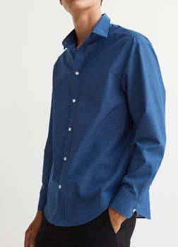 Сорочка H&M 12420 Синій L (0976)