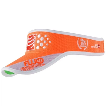 Кепка бейсболка летняя Compressport Visor Cap Fluo orange Uni (100086151)