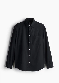 Рубашка H&M 12459 Чорний S (1259)