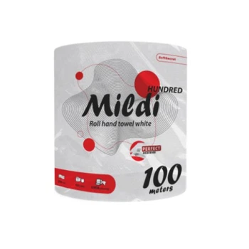 Полотенца бумажные Mildi Hundred ТМ КОХАВИНКА, в двухслойном рулоне, 100 м