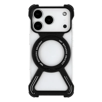 Чехол Titanium ArmorX Mag противоударный для iPhone 17 Pro максимальная защита черный