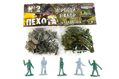 Набор военный Защитник арт. 1-043 Colorplast 1-043