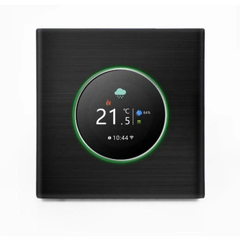 Терморегулятор Wi-Fi для теплої підлоги IN-THERM PWT 700 чорний, з мультиколесом керування