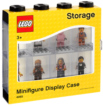 Вітрина LEGO для 8 мініфігурок Чорна (40650003) (5711938023591)