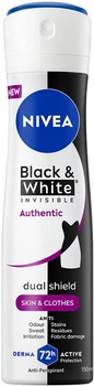 Антиперспирант спрей NIVEA Черное и Белое невидимый: аутентичный 150 мл (5900017107240)