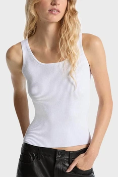 Жіноча біла майка RACER BACK SCOOP Michael Kors M MR5615433D