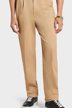 Чоловічі бежеві брюки PLEATED Michael Kors 34-32 CR5304UDR2