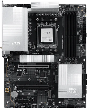 Материнська плата MSI PRO X870E-S EVO WIFI (sAM5, X870E, PCI-Ex16)