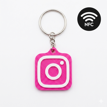 Брелок Instagram NFC