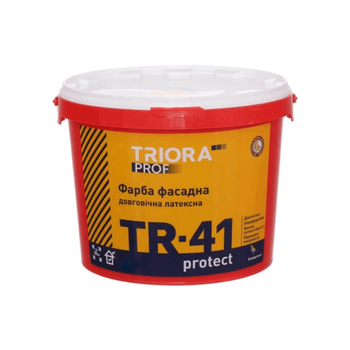 Фасадная краска латексная Triora TR-41 Protect TR база 3 л