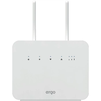 Мобильный маршрутизатор WIFI роутер Ergo R291 cat.7 4G Wi-Fi AC1200Mbps Gigabit Router 4000mAh White (R291)